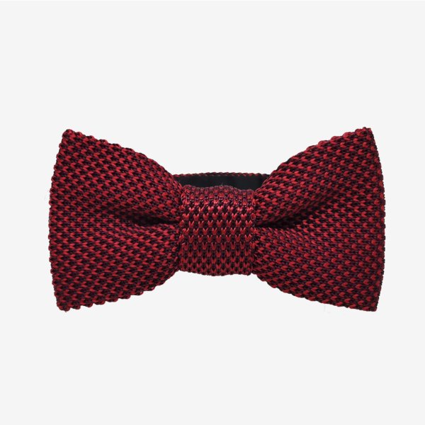 Noeud papillon atelier coqlico fabrication française de rouge